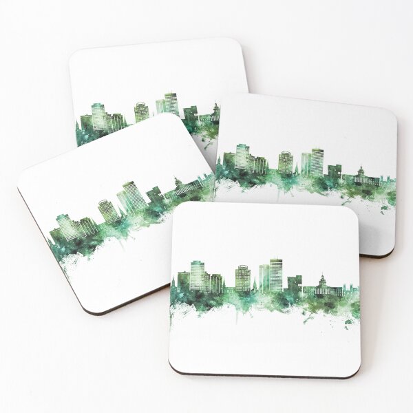 Artikelvorschau, Columbia South Carolina Skyline entworfen und verkauft von ArtPrints.