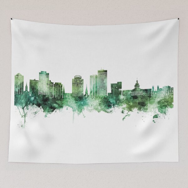 Artikelvorschau, Columbia South Carolina Skyline entworfen und verkauft von ArtPrints.