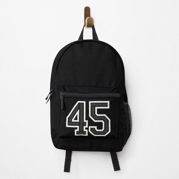 Item preview, 45 Black Jersey Sports Number forty-five Football 45 designed and sold by elhefe.