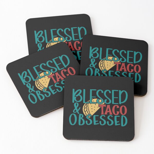 Item preview, Blessed & Taco Obsessed designed and sold by Gevover.