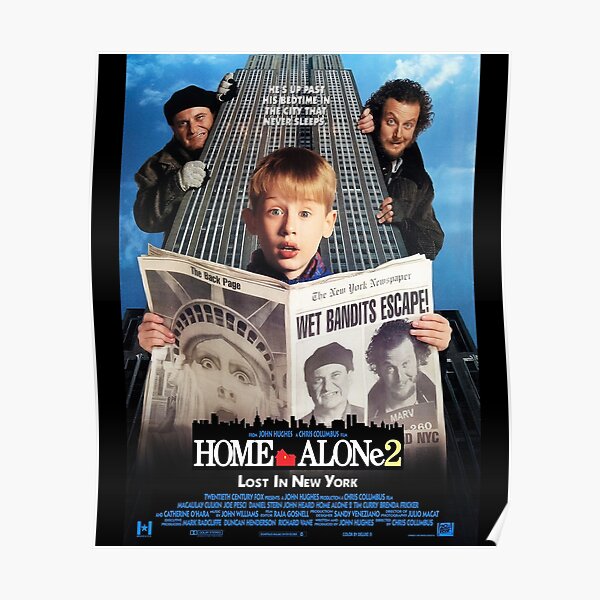Home Alone 2 Lost In New York Posters Redbubble