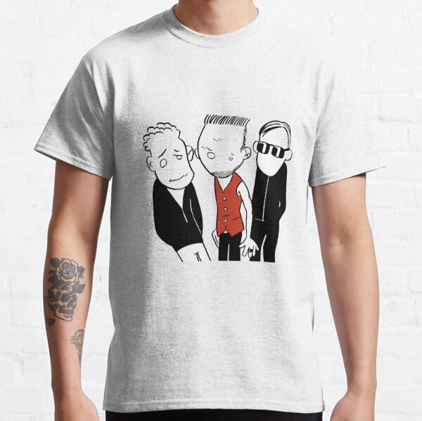 Depeche Mode "stylisé" (version rouge) T-shirt classique