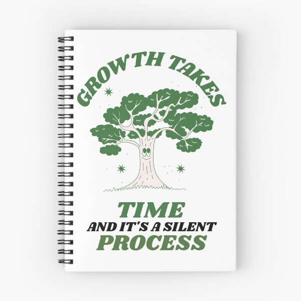 Item preview, Growth takes time and it's a silent process designed and sold by Amine-Creation.