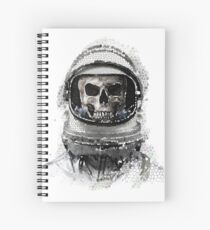 Schädel Astronaut Spiralblock