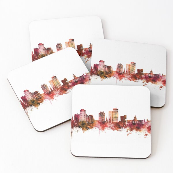 Artikelvorschau, Columbia South Carolina Skyline entworfen und verkauft von ArtPrints.