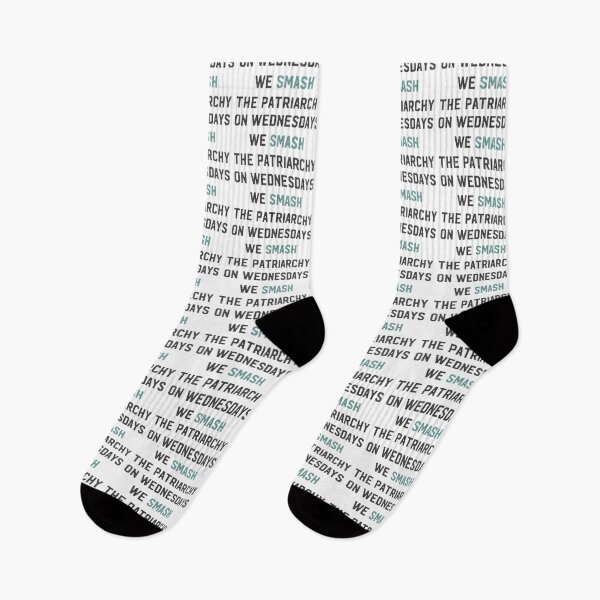 Item preview, On Wednesdays We Smash The Patriarchy designed and sold by BorderlineComb.