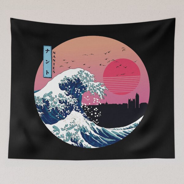 Item preview, Nantes Kanagawa Wave Retro designed and sold by DFerraz.