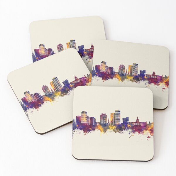 Artikelvorschau, Columbia South Carolina Skyline entworfen und verkauft von ArtPrints.