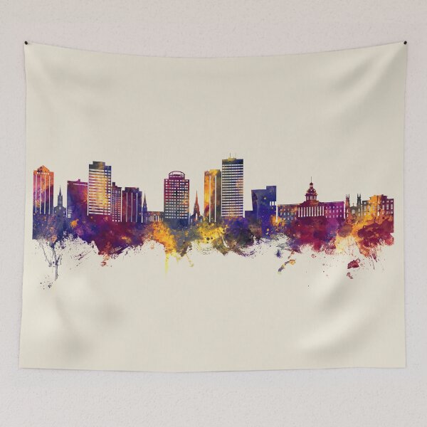 Artikelvorschau, Columbia South Carolina Skyline entworfen und verkauft von ArtPrints.