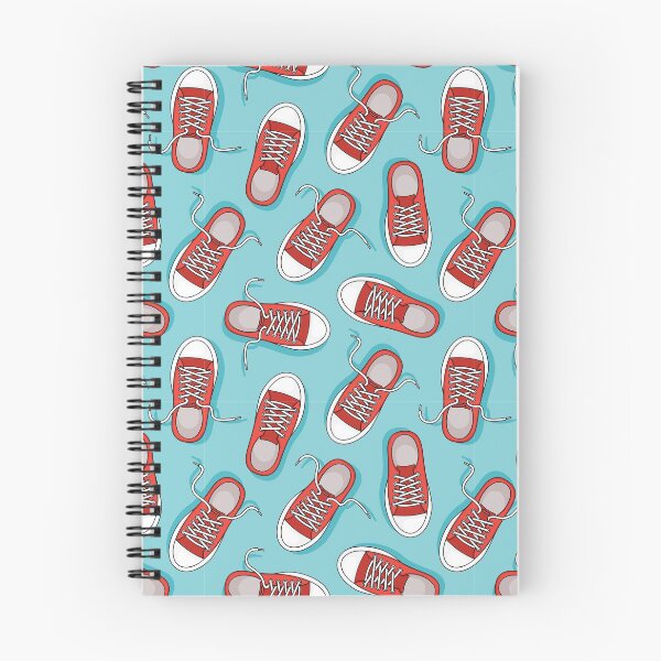 Item preview, Red Sneakers Seamless Pattern designed and sold by Peekonet.