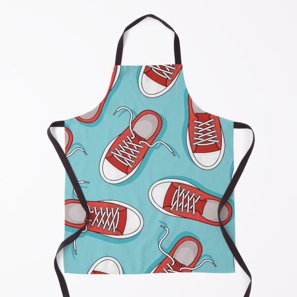 Item preview, Red Sneakers Seamless Pattern designed and sold by Peekonet.
