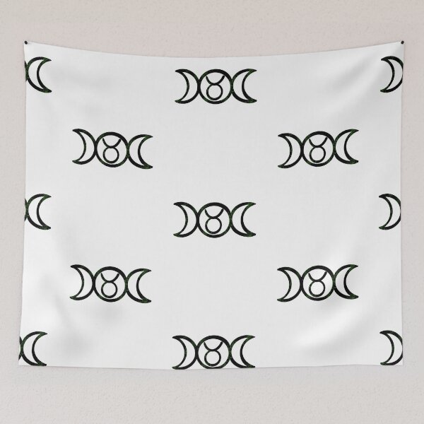 Item preview, Goddess Symbol Taurus Elemental White  designed and sold by Daphstry.