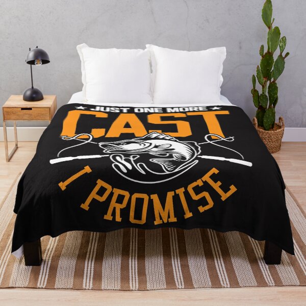 Item preview, Just One More Cast I Promise Fishing Addicts designed and sold by SuzyTanner.