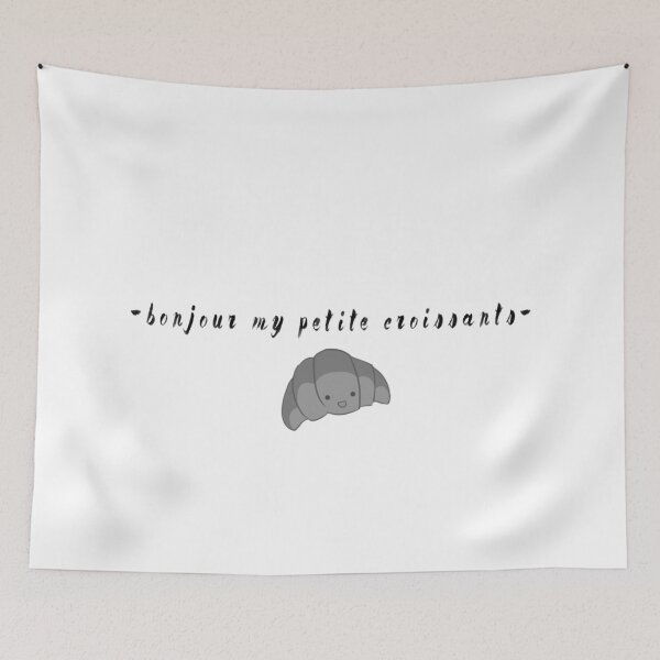 Item preview, bonjour my petite croissants designed and sold by emielpit5.