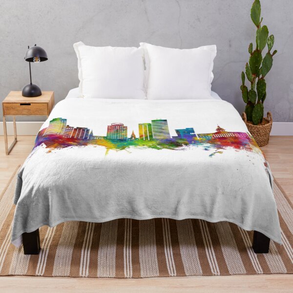 Artikelvorschau, Columbia South Carolina Skyline entworfen und verkauft von ArtPrints.