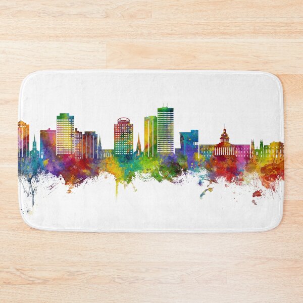 Item preview, Columbia South Carolina Skyline designed and sold by ArtPrints.