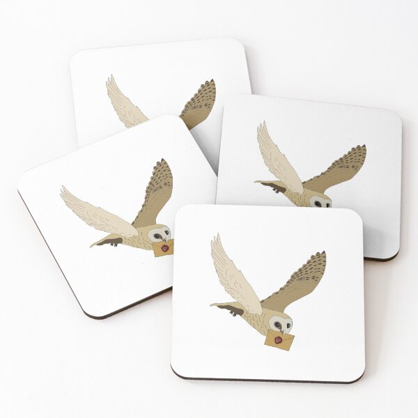 Item preview, Magical Snowy Owl Flying  designed and sold by Lovethatsticks.