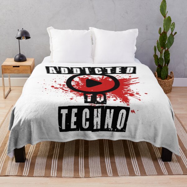 Item preview, Addicted to techno music saying games designed and sold by shurikaner.