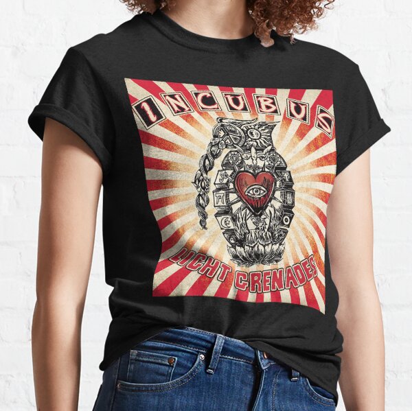 incubus t shirt women's