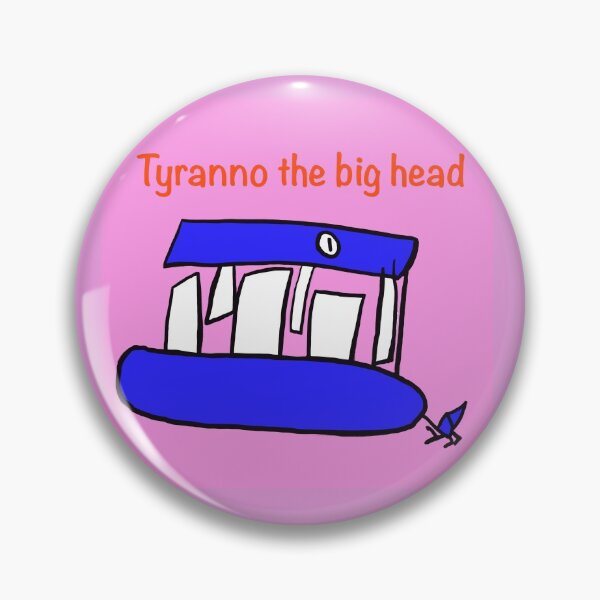 Item preview, Tyranno the big head designed and sold by Mangos-Dinos.