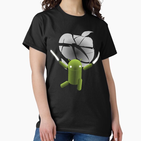 Item preview, Android vs Apple designed and sold by Explicit Designs.