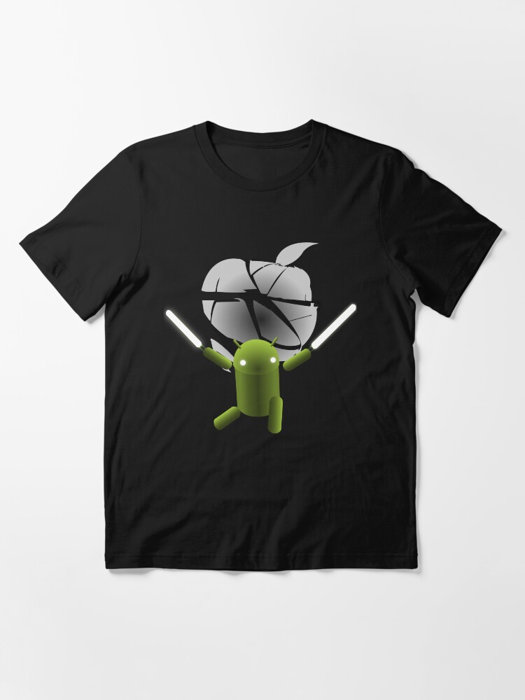 T shirt android apple discount