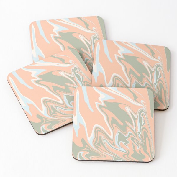 Item preview, Marble Peach Abstract designed and sold by Serperus.