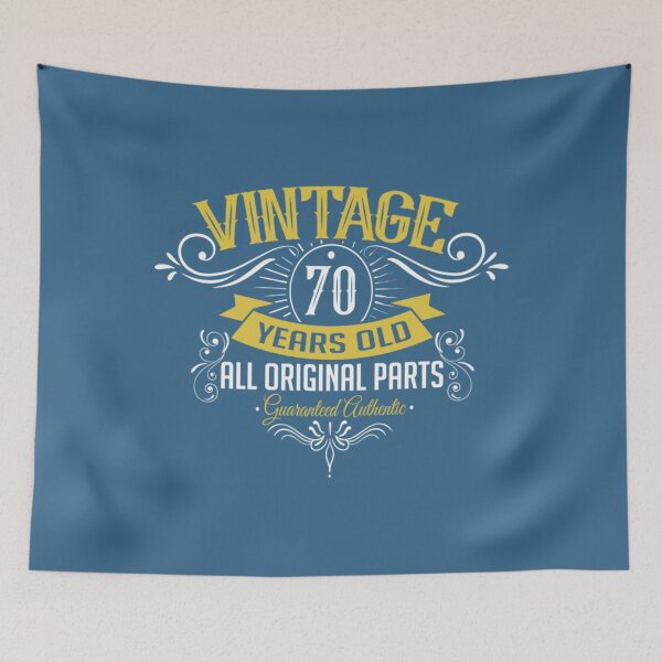 Item preview, 70th Birthday Vintage T-Shirt70th birthday vintage designed and sold by FatiAfeso.
