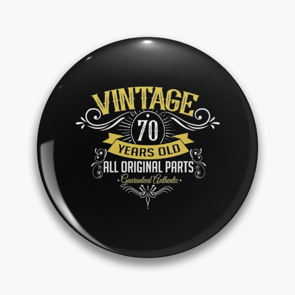 Item preview, 70th Birthday Vintage T-Shirt70th birthday vintage designed and sold by FatiAfeso.