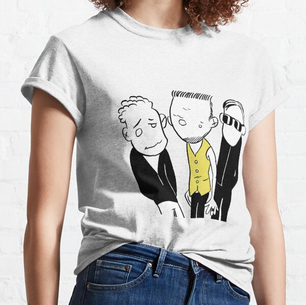 Depeche Mode "stilisiert" (gelbe Version) Classic T-Shirt