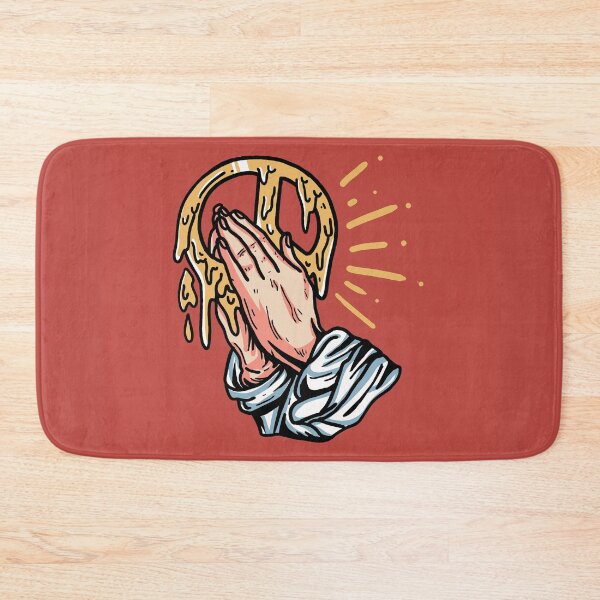 Item preview, Retro Praying Hand with Peace Illustration T-Shirt designed and sold by Peekonet.