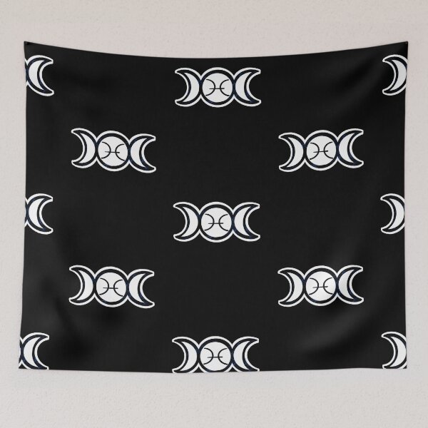Item preview, Goddess Symbol Pisces Elemental Black designed and sold by Daphstry.