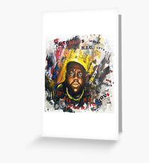 Biggie Tribute Greeting Card