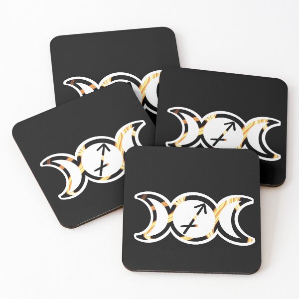 Item preview, Goddess Symbol Sagittarius Elemental Black designed and sold by Daphstry.