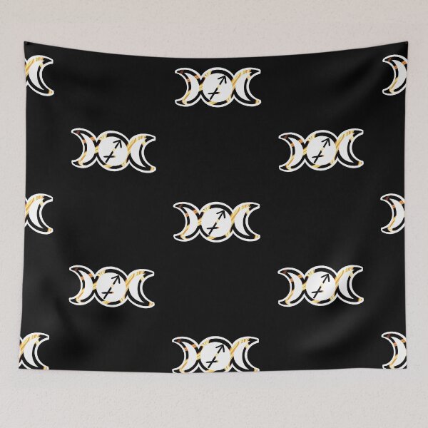 Item preview, Goddess Symbol Sagittarius Elemental Black designed and sold by Daphstry.
