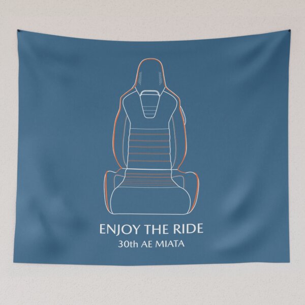 Item preview, Camiseta Mx 5 NdEnjoy the Ride 30th AE Miata designed and sold by FatiAfeso.