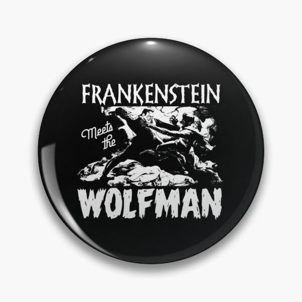 Item preview, Universal Monsters T-ShirtFrankenstein Meets the Wolfman designed and sold by FatiAfeso.