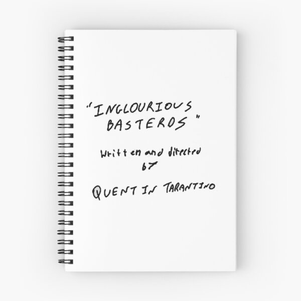 Item preview, Quentin Tarantino  Inglourious Basterds script designed and sold by ninoflores.