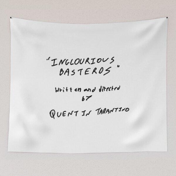 Item preview, Quentin Tarantino  Inglourious Basterds script designed and sold by ninoflores.