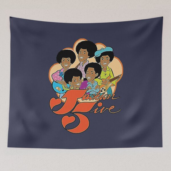 Item preview, Vintage Jackson 5 70s Cartoon Retro Vintage Style Distressed designed and sold by ninoflores.