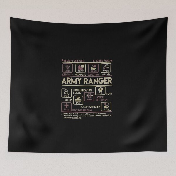 Item preview, Army Ranger T Shirt - Multitasking Daily Value Gift Item Tee  designed and sold by Jamariyon20.