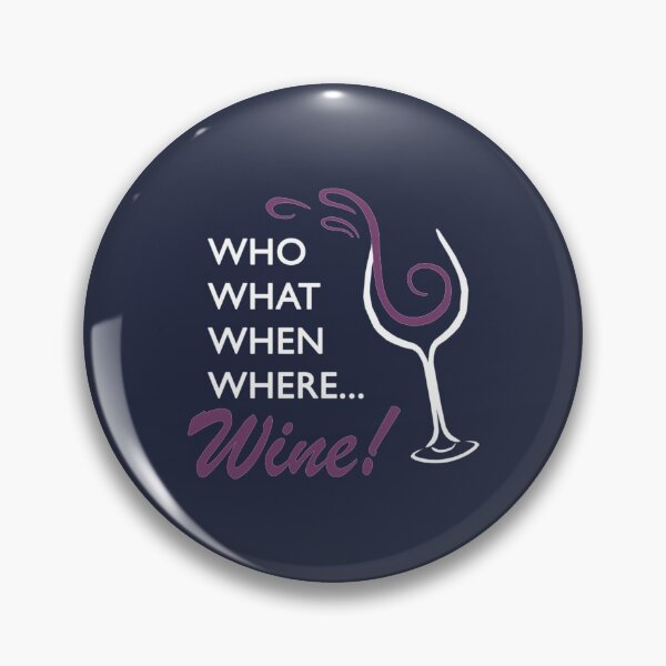 Item preview, Who What When Where Wine  Chidis tshirt from The Good Place designed and sold by ninoflores.