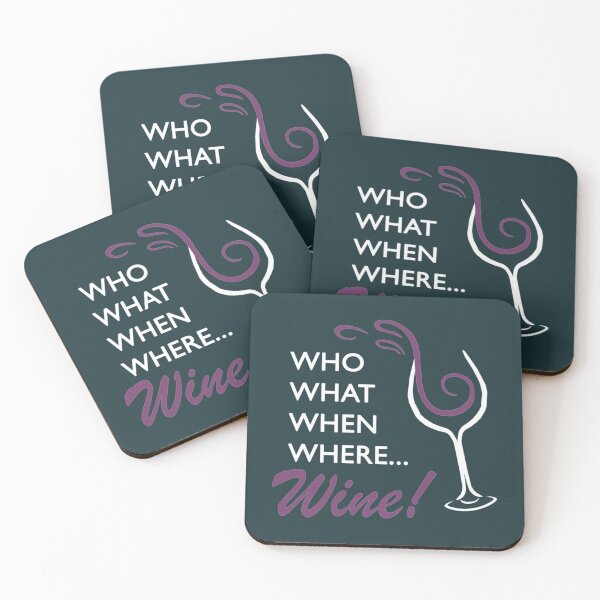 Item preview, Who What When Where Wine  Chidis tshirt from The Good Place designed and sold by ninoflores.
