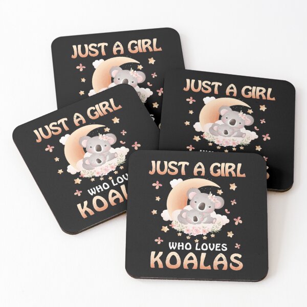 Item preview, Just A Girl Who Loves Koalas, Dad Mom Boy Birthday Gift  designed and sold by kristazzsa112.
