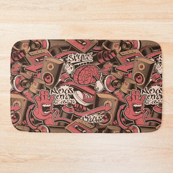 Item preview, Seamless Graffiti Pattern designed and sold by Peekonet.