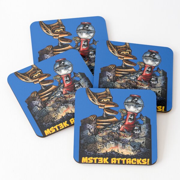 Item preview, MST3K Attacks! T-Shirt designed and sold by breakaleg0907.