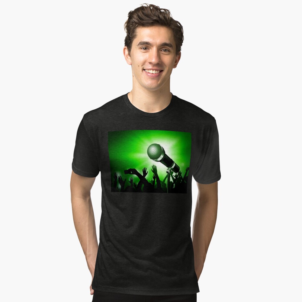 Item preview, Tri-blend T-Shirt designed and sold by battlerapgear.