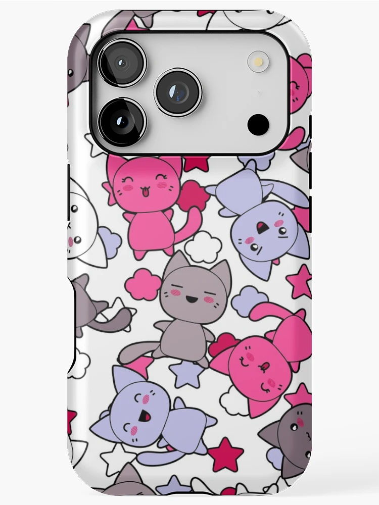 Thumbnail 1 of 4, iPhone Case, Pattern cats designed and sold by Rondeboy.