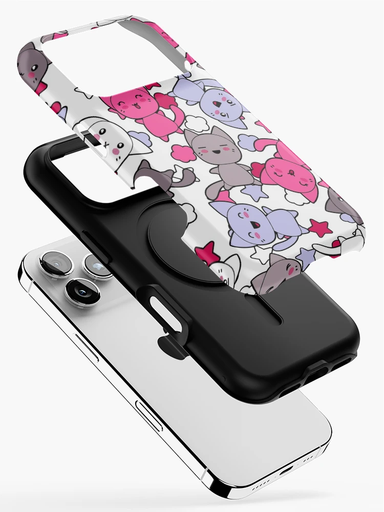 Thumbnail 2 of 4, iPhone Case, Pattern cats designed and sold by Rondeboy.