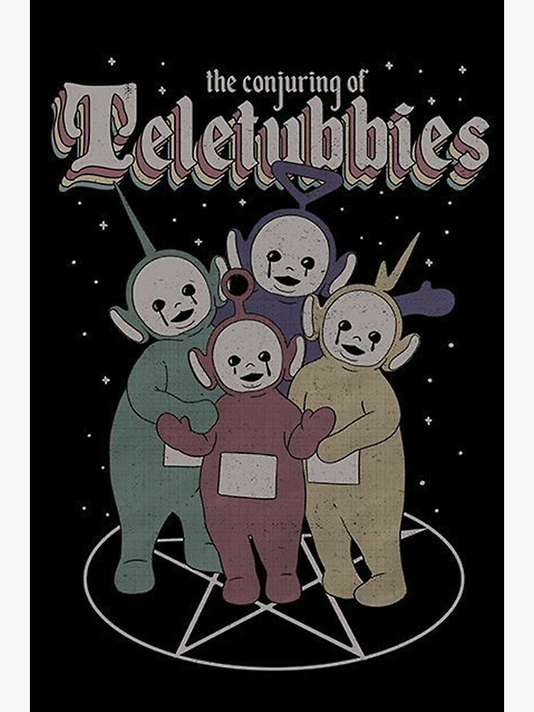 the conjuring of teletubbies shirt